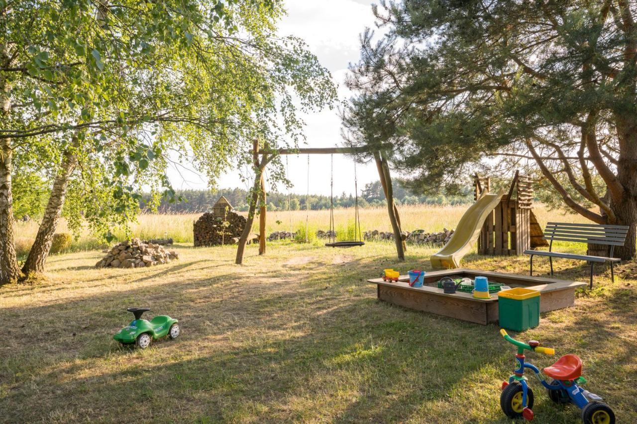 Ferienwohnung Schmidt In Altglobsow Grosswoltersdorf Bagian luar foto